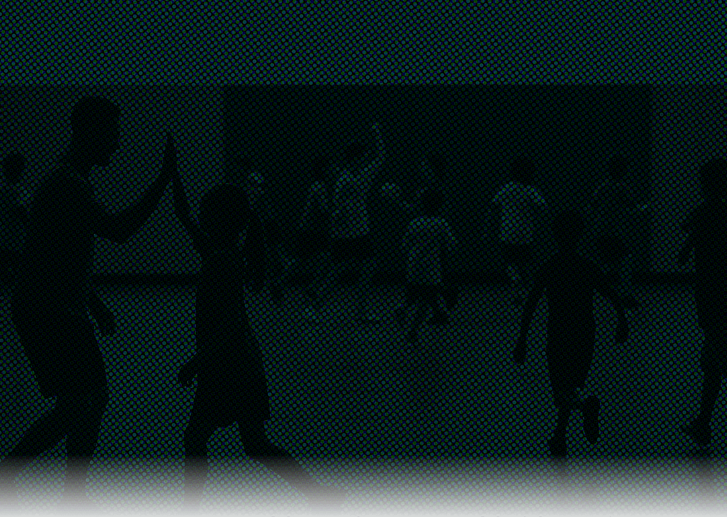 Dynamic halftone pattern background