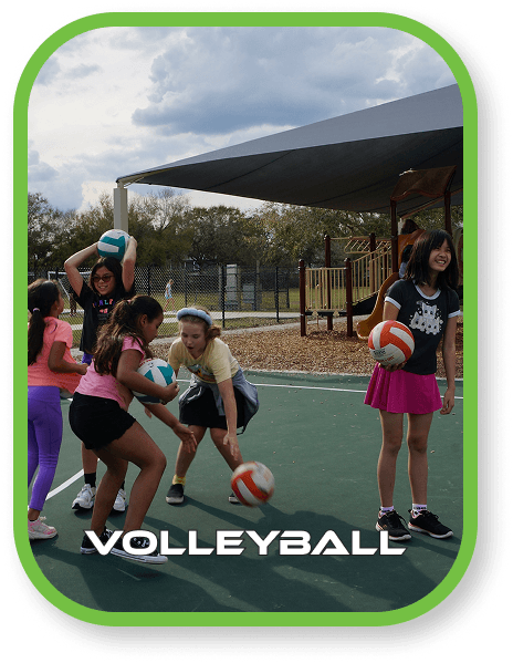 Volleyball training session